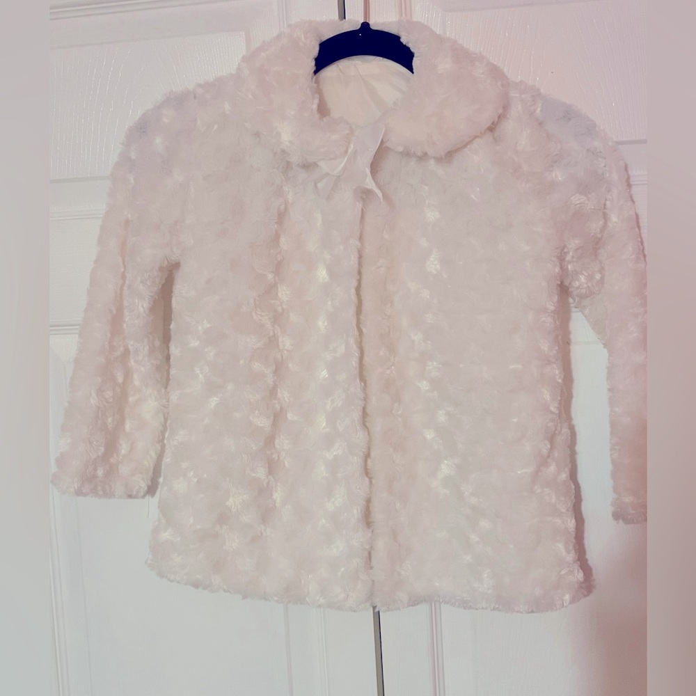 Lightweight faux fur jacket